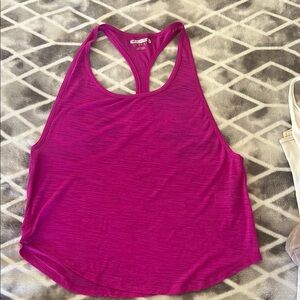 Women's Pink Racerback Tank Top